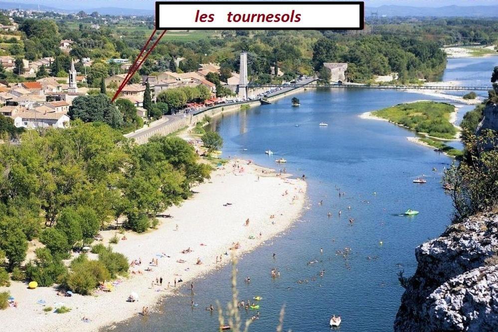"Les Tournesols" Saint-Martin-d'Ardeche Exterior foto
